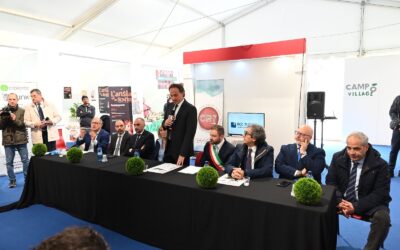 Taglio del nastro alla Fiera Campionaria di Venticano